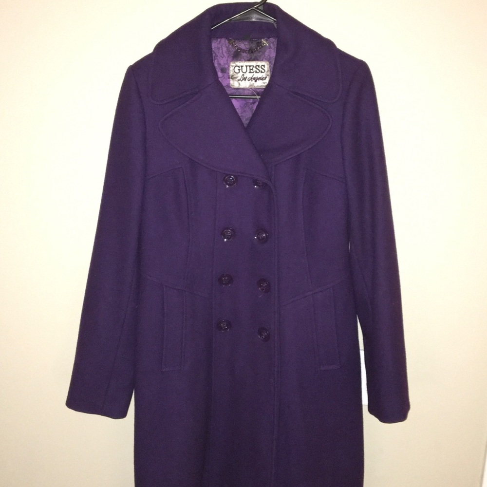 🔥SALE🔥Vintage GUESS peacoat sz M GREAT condition